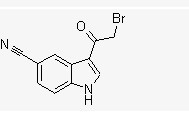 3-(2-Bromoacetyl)-1H-indole-5-carbonitrile